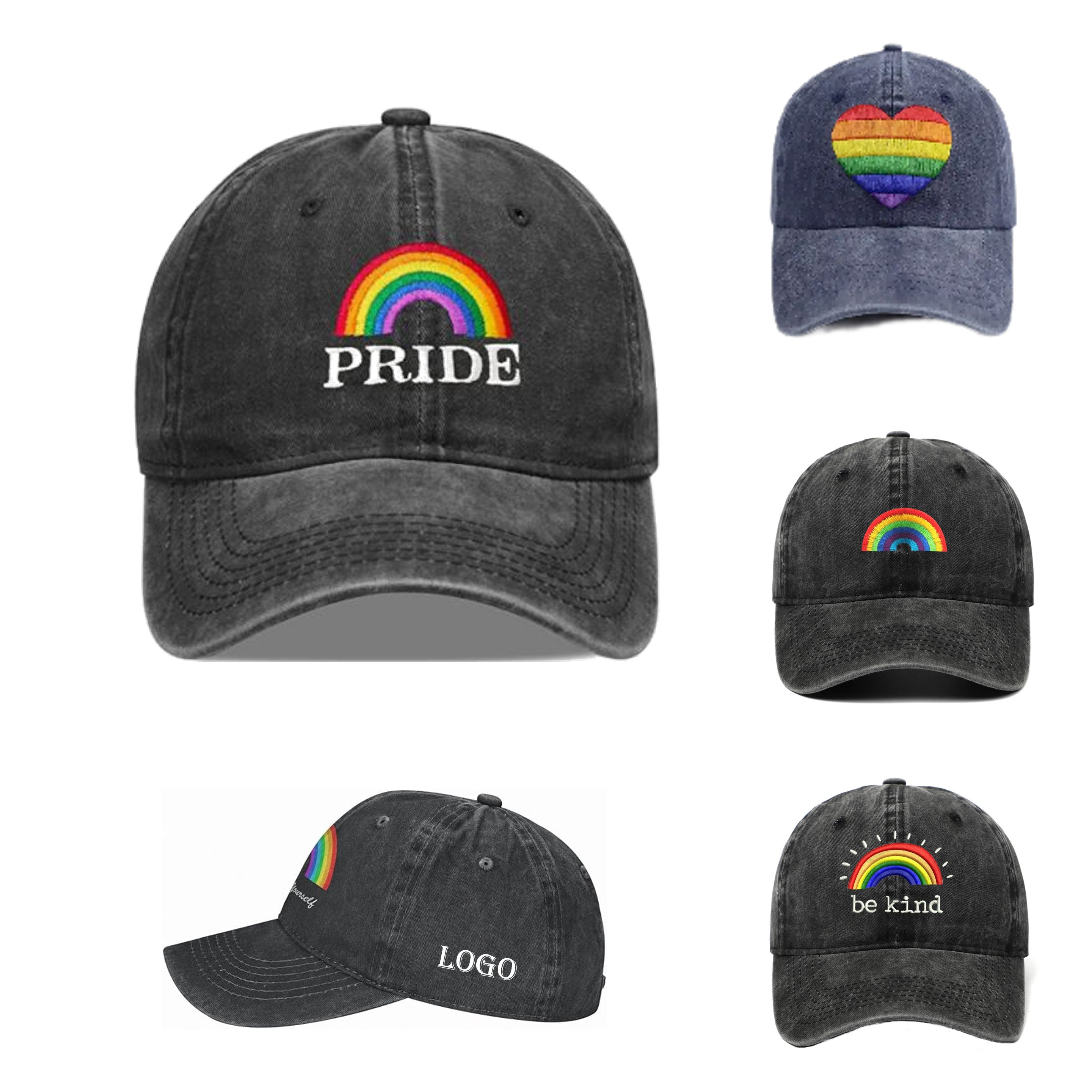 Denim embroidery Baseball Hat