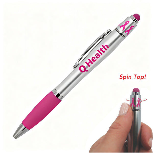 Ribbon Spin Top Stylus Pen