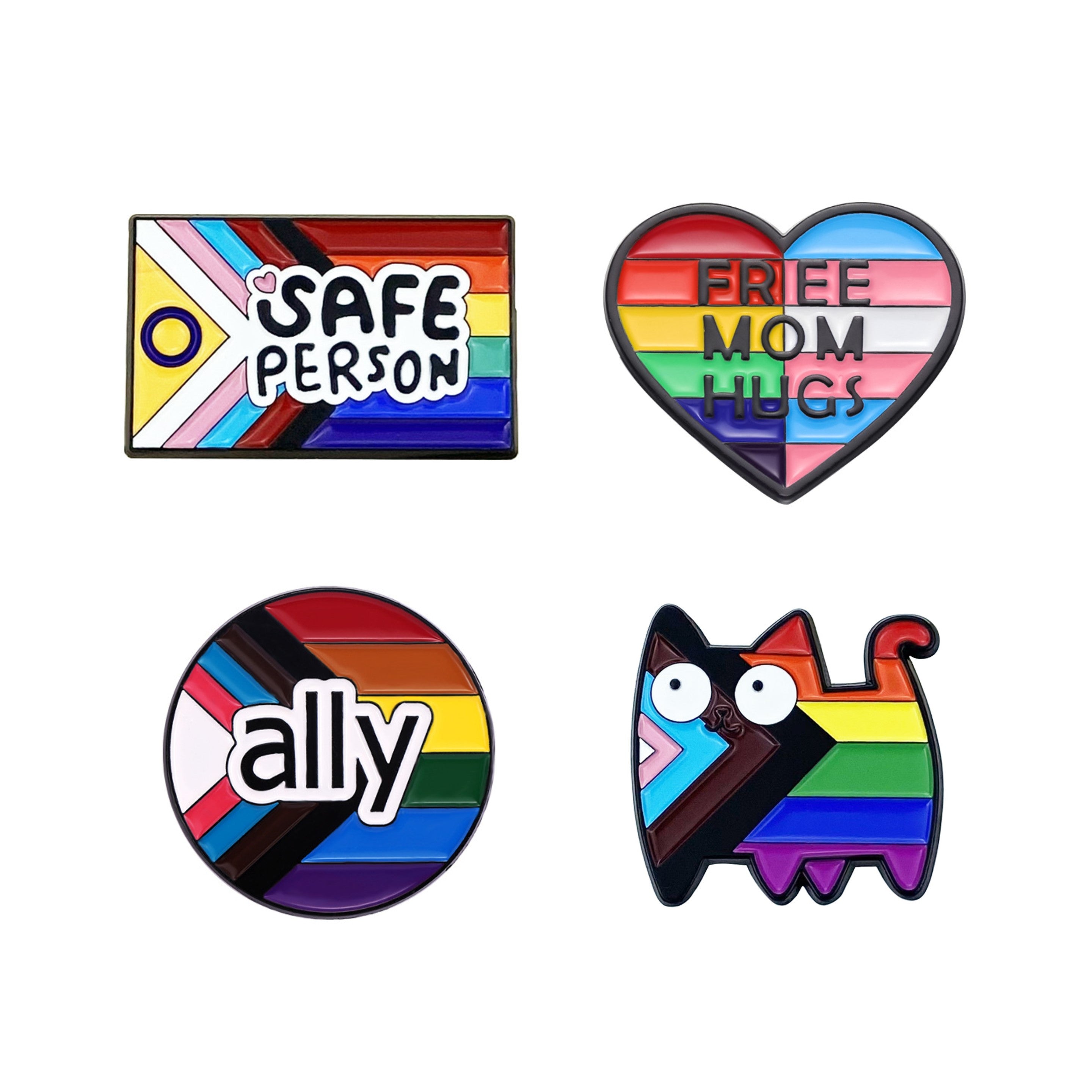 Pin No Color Pride Lapel Pin (No Decoration) – upromousa