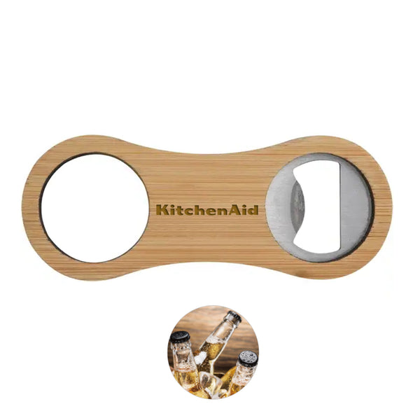 Bamboo Bottle Opener