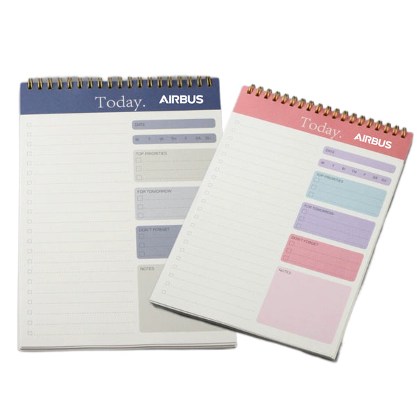 Spiral Daily Planner Notepad - OCEAN