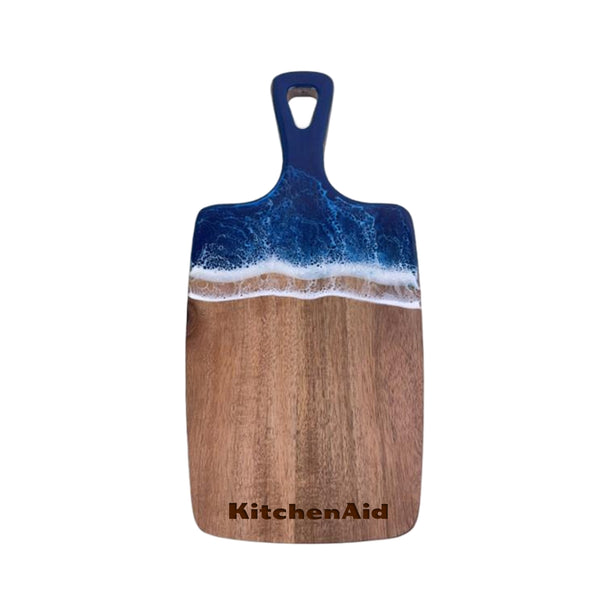 Acacia Wood Resin Serving Board - OCEAN