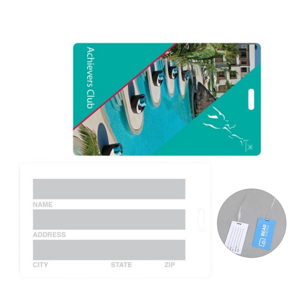 PVC Full Color Baggage Tag
