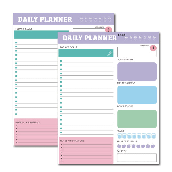 To Do List Notepad Daily Planner-OCEAN