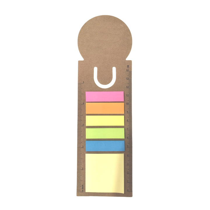 Sticky Note On A Ruler Line Sticky Note Bookmark with Ruler – upromousa