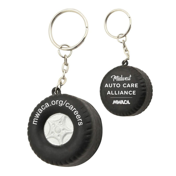 Tire Stress Reliever with Keychain