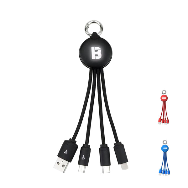 LED Light Up 3 in 1 Charging Cable