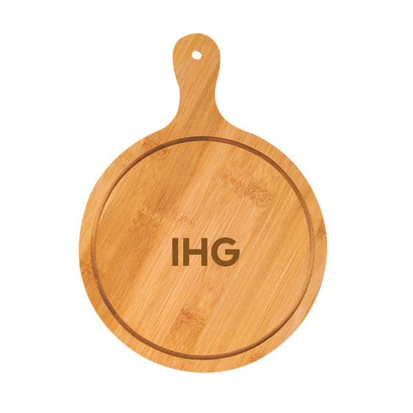 Round Bamboo Pizza Board 11" - OCEAN