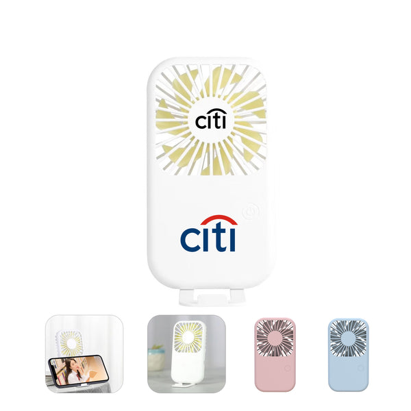 Portable Handheld Fan with Phone Stand