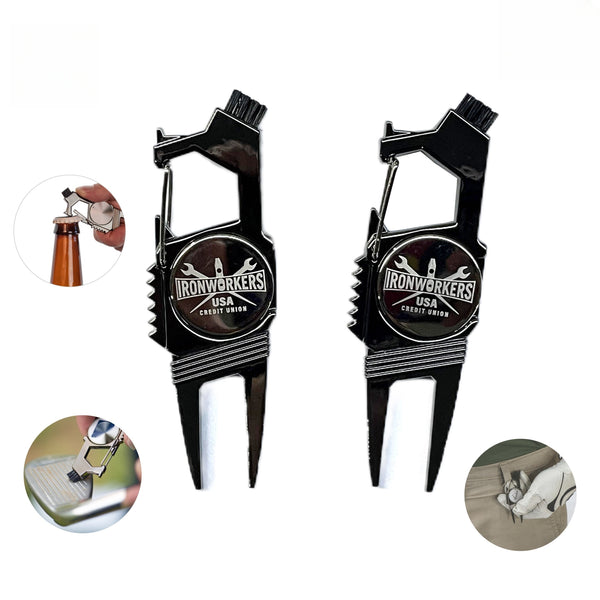 7 in 1 Multifunctional Golf Divot Repair Tool
