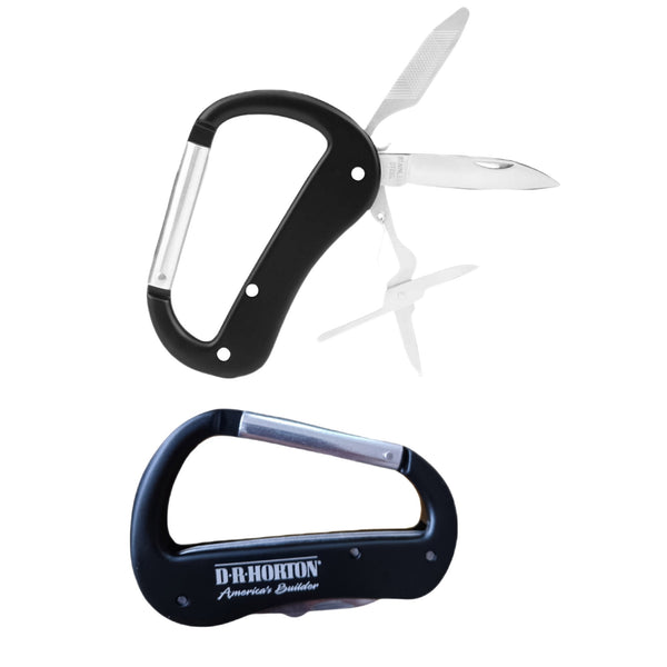Multi-tool Carabiner Keychain
