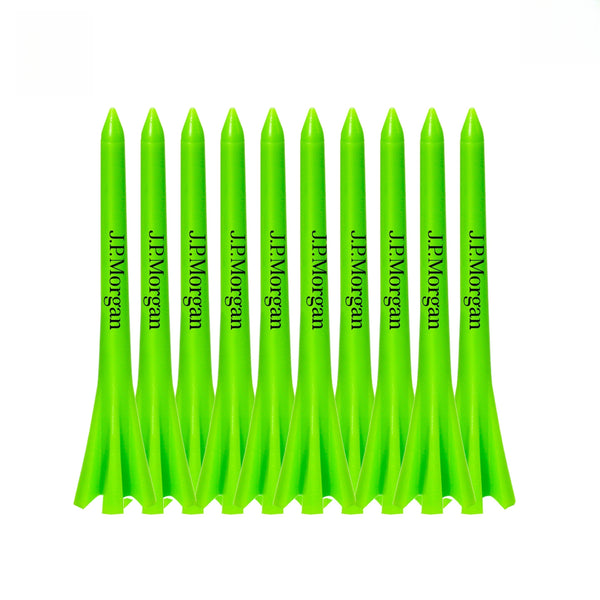 10 Premium Prong Golf Plastic Tees 2-3/4''
