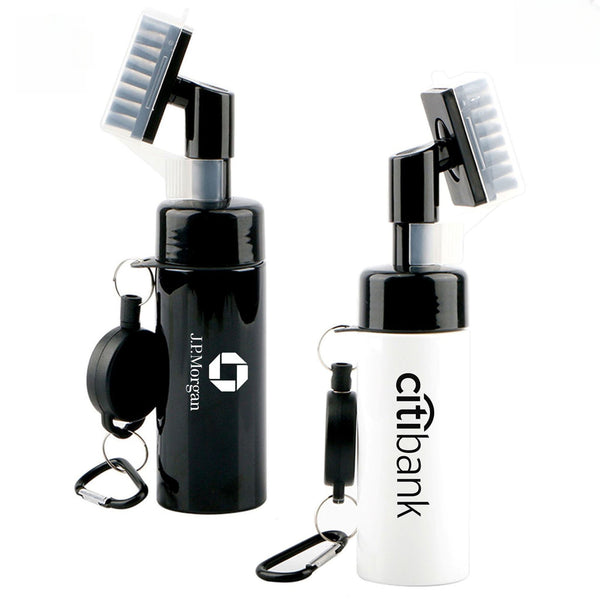 8" Golf Club Water Brush Cleaner With Spray Bottle