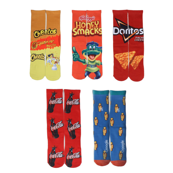 Premium Sublimation Crew Athletic Socks