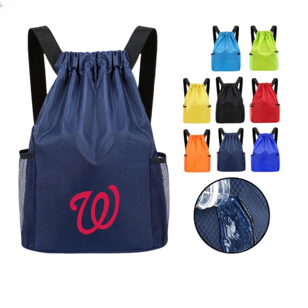 Small Drawstring Backpack Travel Storage Bag