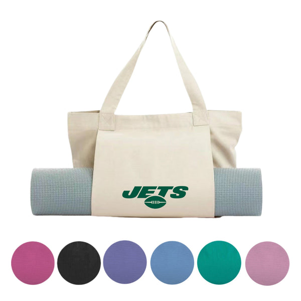 Yoga Mat Carrier Canvas Tote Bag
