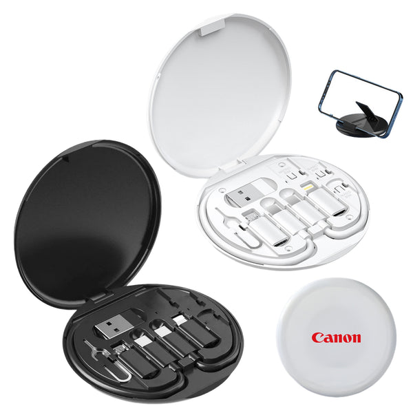 6-in-1 Charging Cable Kit with Built-In Phone Stand