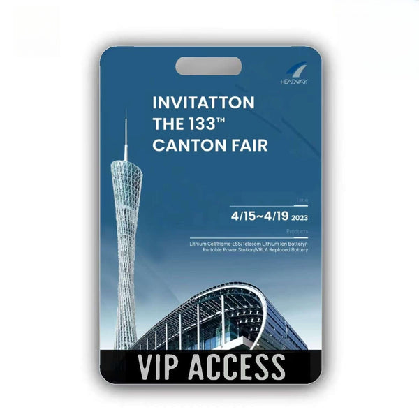 Full Color PVC Event Credential Badge (5 1/10"x 3 1/2")