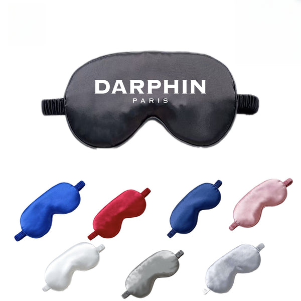 Silk Satin Sleep Eye Mask with Adjustable Strap