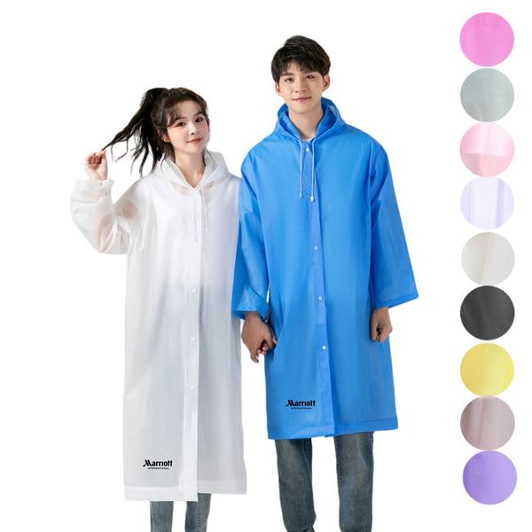 Transparent EVA Raincoat For Adults
