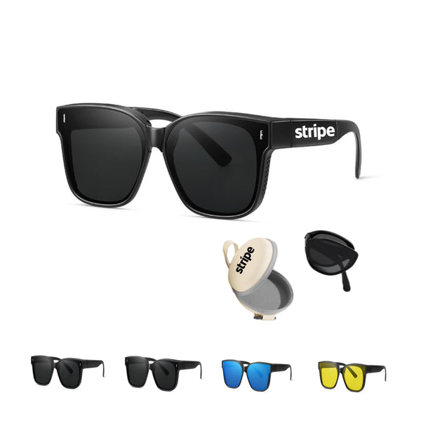 Foldable Polarized Fit Over Glasses Sunglasses