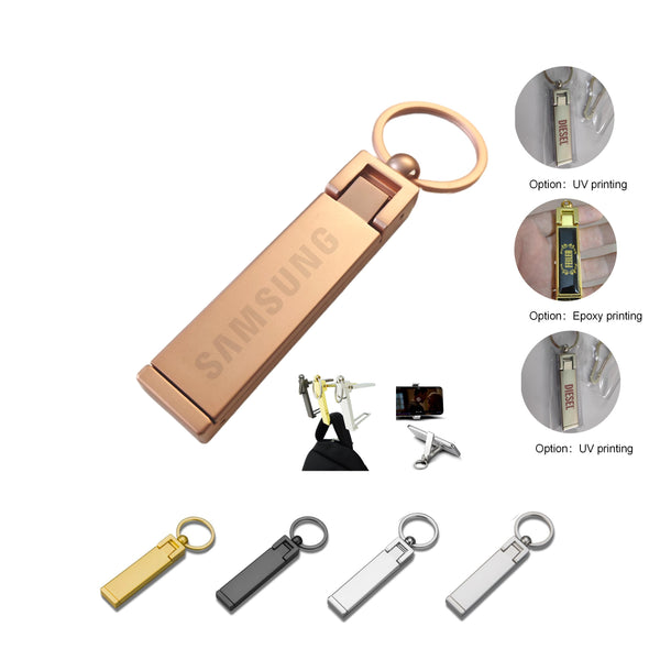 Multifunctional Keychain – Bag Hanger, Phone Stand
