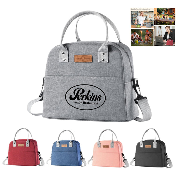 Reusable Cooler Food Container with Adjustable Shoulder Strap
