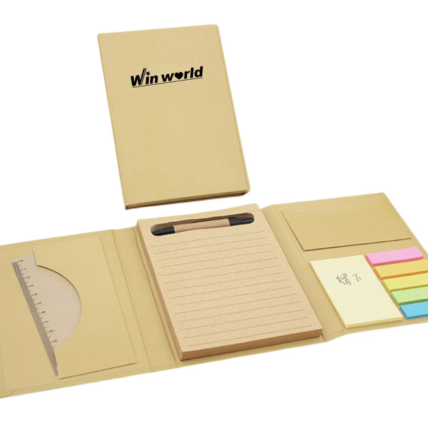 Eco Friendly Flat Sticky Notes Set 