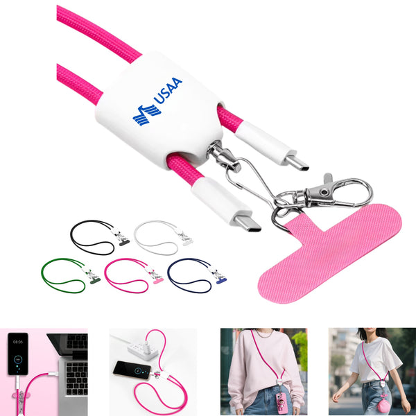 4 in 1 Lanyard Fast Charging Cable