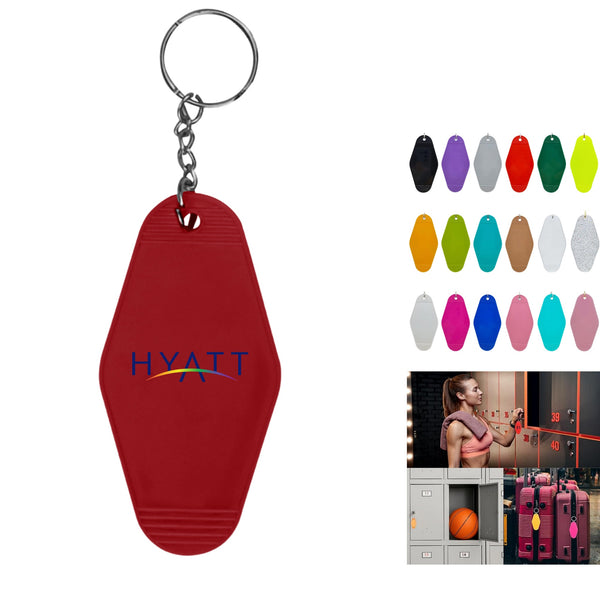 Motel Hotel Keychain