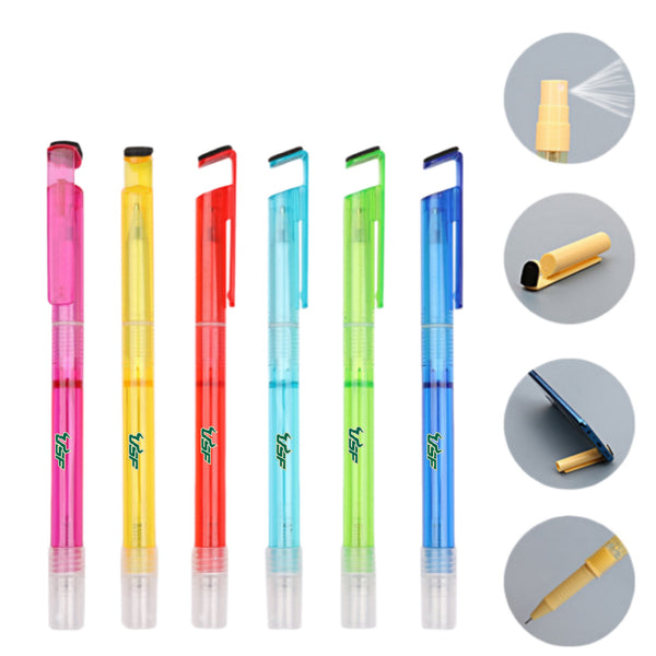 Gel Ink Pens with Screen Wipe, Phone Stand and Mist Spray