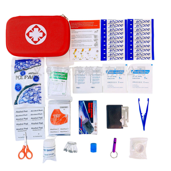 Compact EVA Hardshell First Aid Kit
