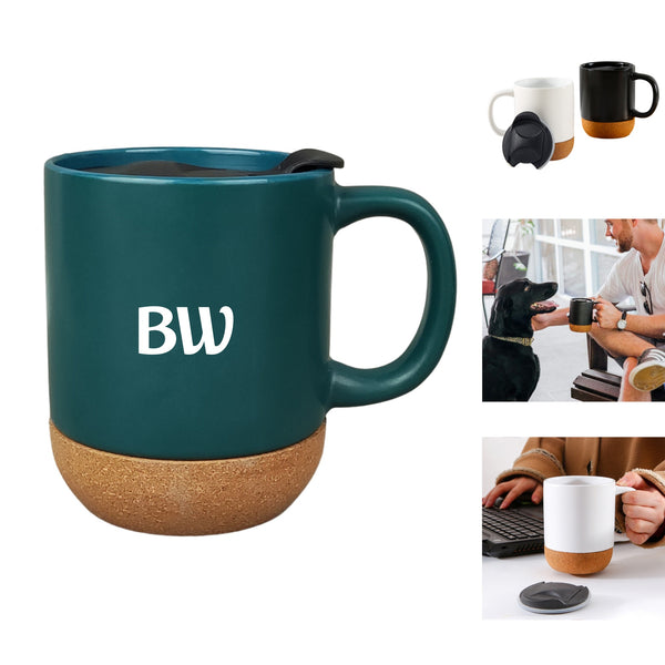 Coffee Mugs with Cork Bottom