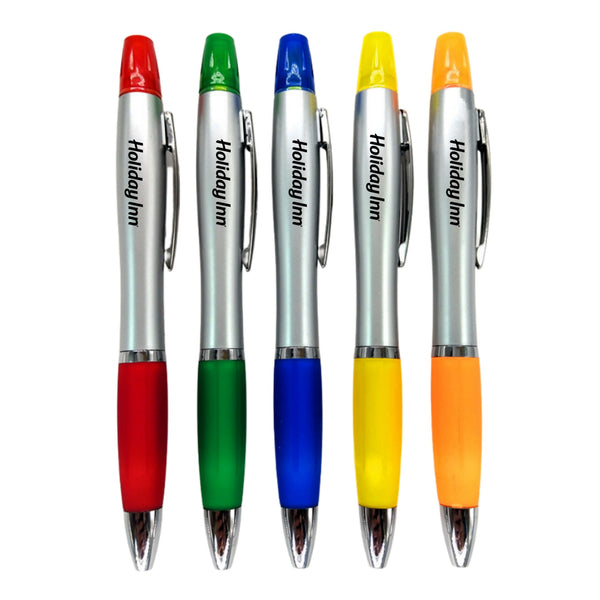 2 in 1 Multi-functional Pen, Highlighter Pen and Ballpoint Pen