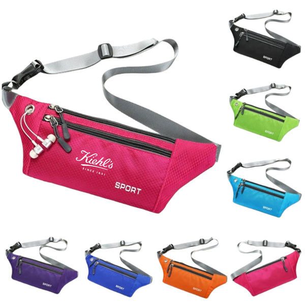 3 Zipper Running Belt Bag