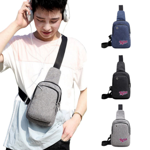 Anywhere Crossbody Sling Backpack with Heaphone Hole