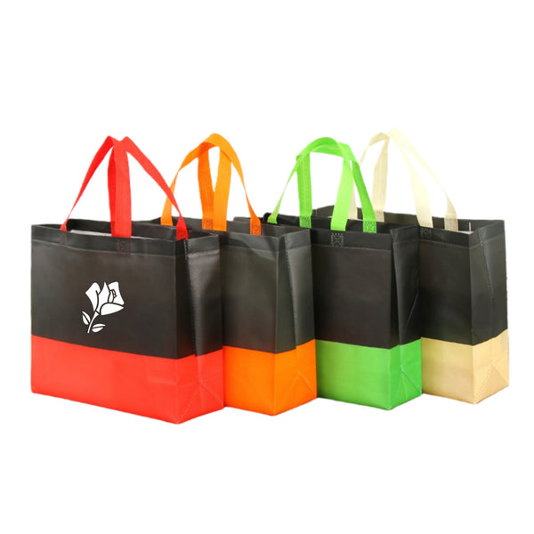 Two Tone Non Woven Tote Bag
