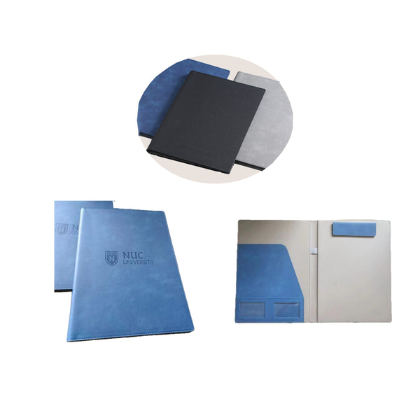 Vegan Leather Resume Portfolio Folder