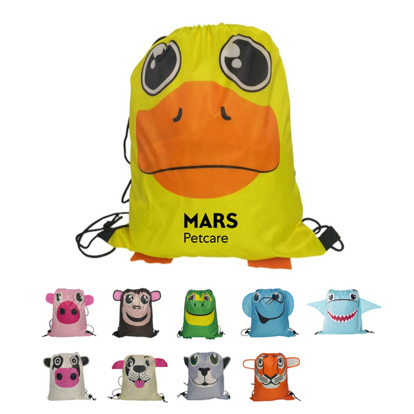 Custom Animal Shaped Drawstring Bag