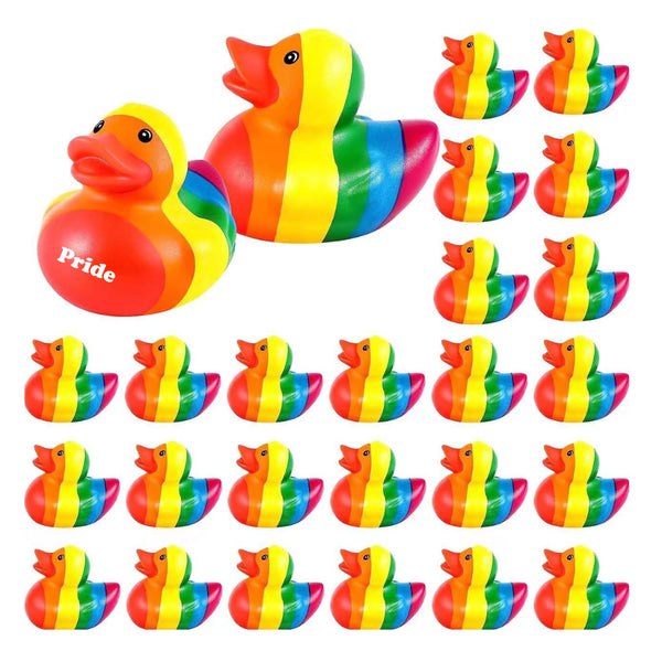 Rainbow Rubber Duck