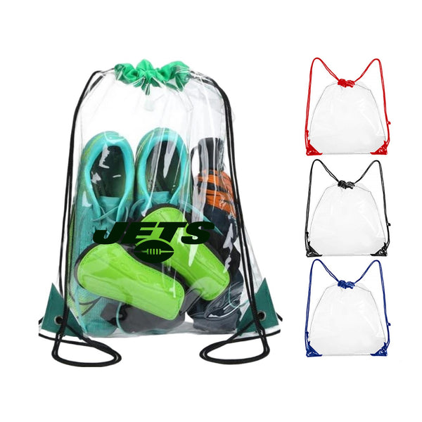 Clear Drawstring Backpack
