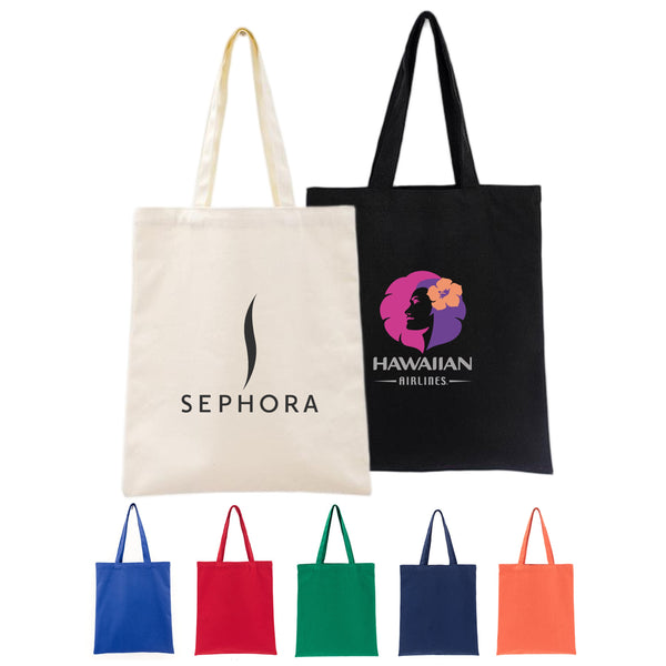 5oz Cotton Canvas Tote Bag - OCEAN