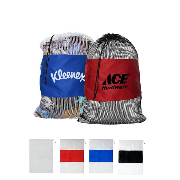 Mesh Laundry Bag - Ocean