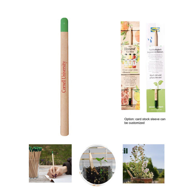 Plantable Pencil with Card Sleeve