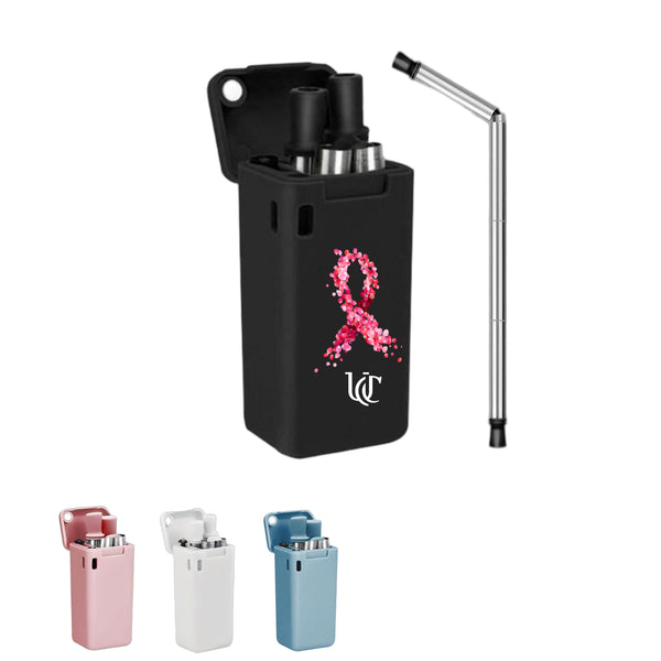 Foldable Straw with Storage Box