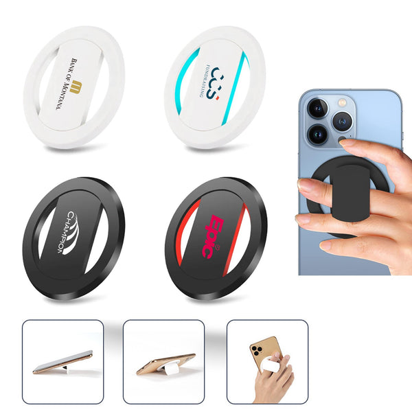 360 Degree Rotation Ultra Thin Magnetic Cell Phone Finger Grip
